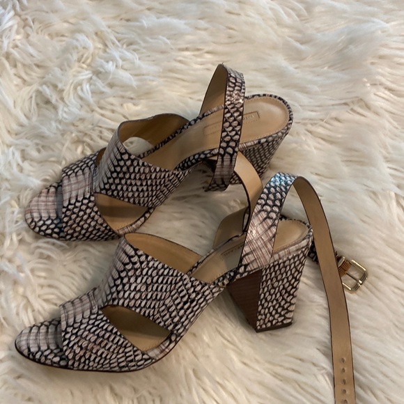 ANTONIO MELANI Shoes - ANTONIO MELANI BROODEY ALL LEATHER SANDALS SIZE 9.5 WORN ONCE SEE ALL PHOTOS